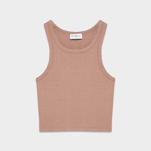 Aritzia Honor Tank in Chocolate Sorbet Tank Top